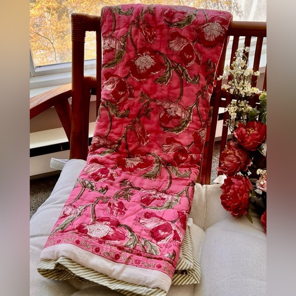 Mini Quilt in Cotton Voile - Picture 3 of 6